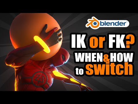 Inverse or Forward kinematics - Blender animation tutorial