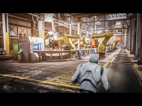 Factory Environment Collection Gameplay