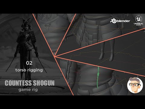 Countess Shogun Rigging - 02 - Torso Rigging