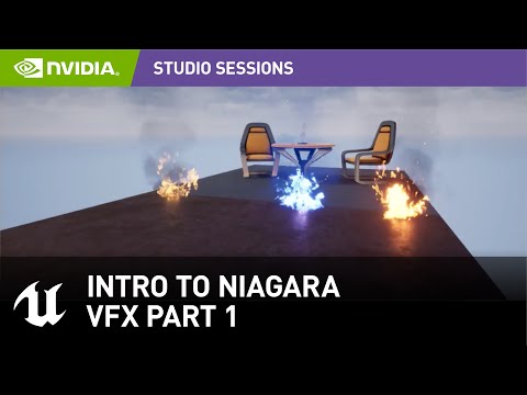 Introduction to Niagara in Unreal Engine Part 1 | NVIDIA Studio Sessions