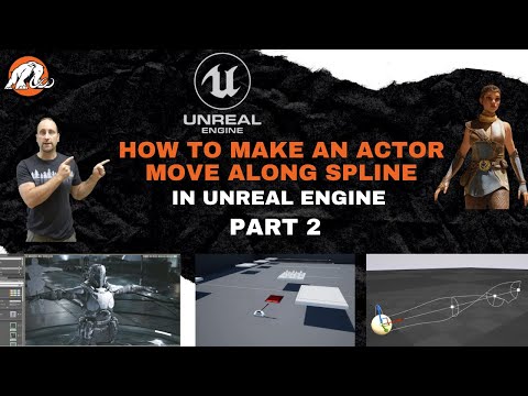 Learn How To Move An Actor in Unreal Engine | Along The Spline Part 2