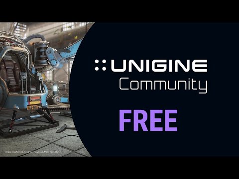 UNIGINE 2 Community (Free 3D Engine) - Launch Trailer