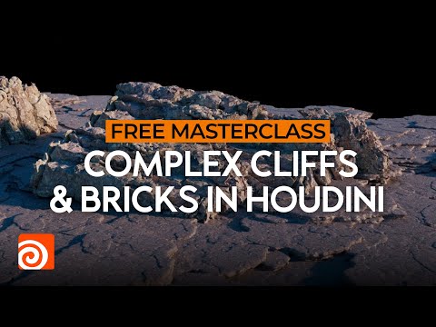 Free Masterclass: Complex Cliffs and Bricks in Houdini​