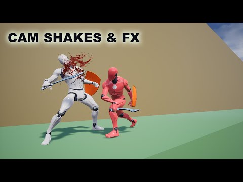 Unreal Sidescroller - Camera Shakes and Particle Effects