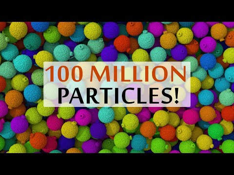 This Is What Simulating a 100 Million Particles Looks Like!