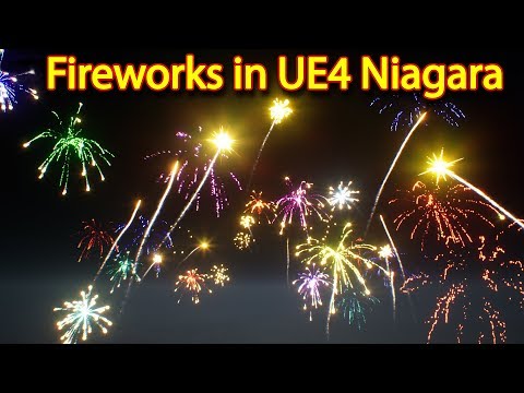 Fireworks | Unreal Engine Niagara Tutorial | UE4 Niagara Events