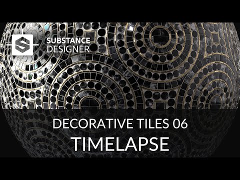 Substance Designer - Decorative Tiles 06