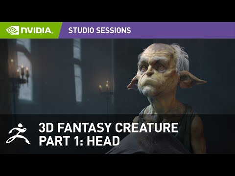 Creating a 3D Fantasy Creature w/ Maria Panfilova - Pixologic Zbrush | Part 1: Head