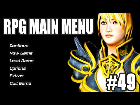 Creating A Main Menu With Multiple Cameras - Unreal Engine 4 Action RPG Tutorials #49