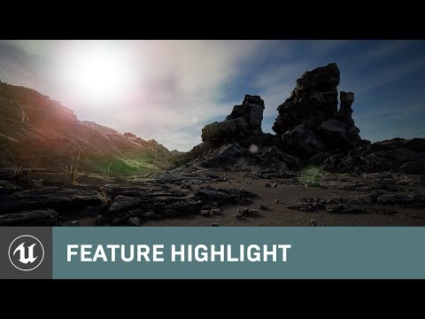Enhanced Sun Positioner with atmospheric sky | Feature Highlight | Unreal Engine
