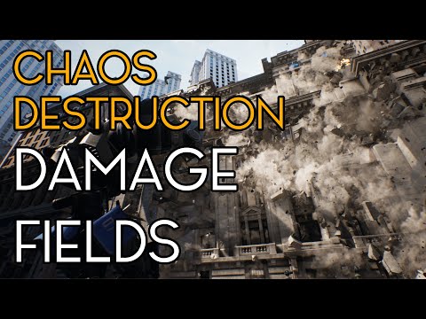 Chaos Destruction - Destruction Fields - Unreal Engine/UE4