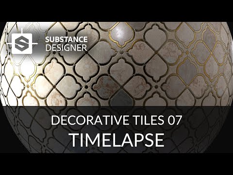 Substance Designer - Decorative Tiles 07