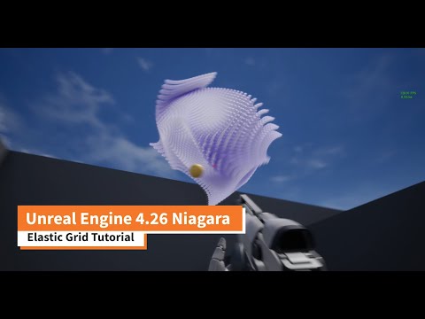 Unreal Engine 4 26 Niagara Elastic Grid Tutorial