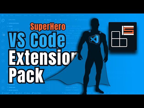 How to Create a VS Code Extension Pack | Top Extensions | Download SuperHero Extension Pack Now!!