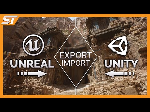 UNREAL ENGINE to UNITY - How to Export Models