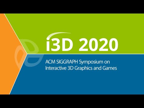 I3D 2020 Day 3. Wednesday, 16 September 2020.