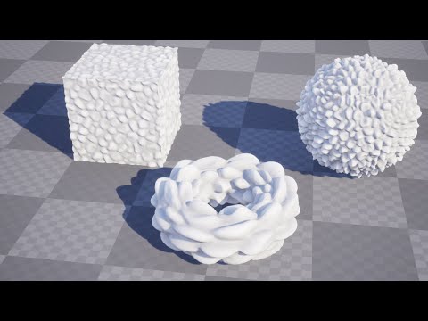 UE5 Geometry Script - Displacement Map