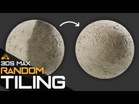 3Ds Max 2021 New Features - Bitmap Random Tiling
