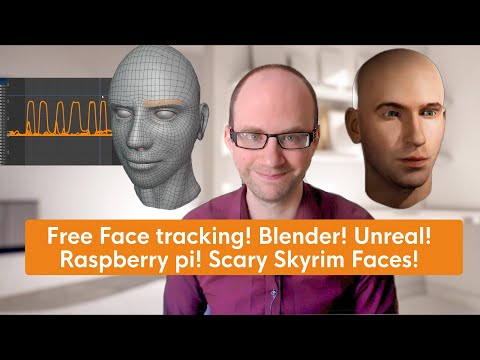 Free face tracking update: New UI, Eyebrow tracking, new Blender and Unreal Files...and more!