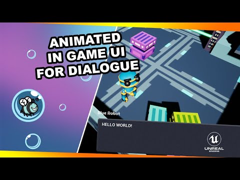 Animated In Game UI for dialogue - Let&#039;s make a stealth game, #10