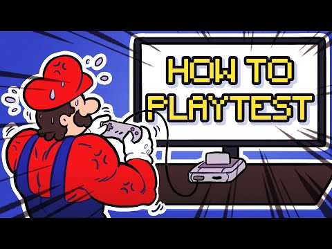 How to Playtest like a PRO (Industry Standards Level)