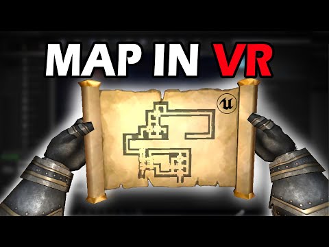 Create map or minimap for VR game - Beginner unreal engine VR tutorial