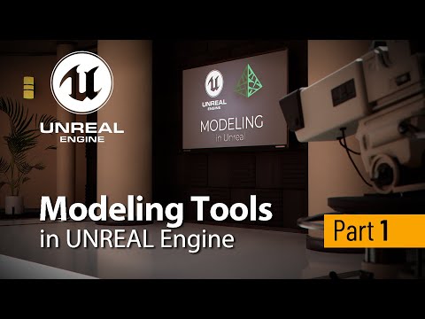 #UE5 Series: Modeling Tools in UNREAL Engine 5.4 Part 1