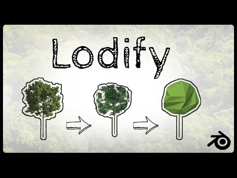 Lodify, a free LOD addon for blender