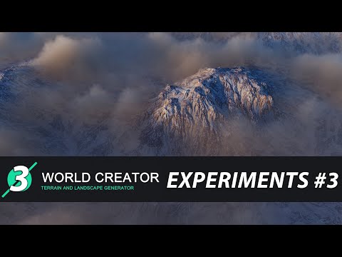 World Creator 3. Alpha.(build from 10 sep-2020) Experiments #3