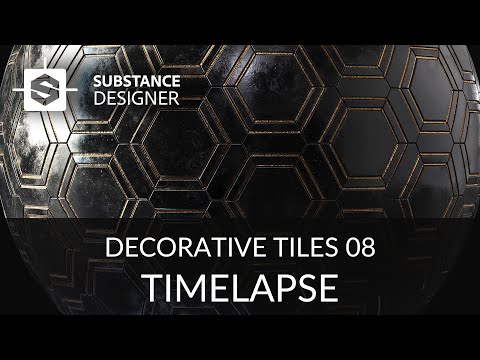 Substance Designer - Decorative Tiles 08