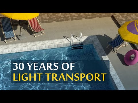 Beautiful Results From 30 Years Of Light Transport Simulation! ☀️