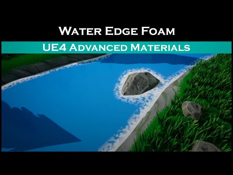 Ue4: advanced materials (Ep. 49 River Foam Distance Fields)