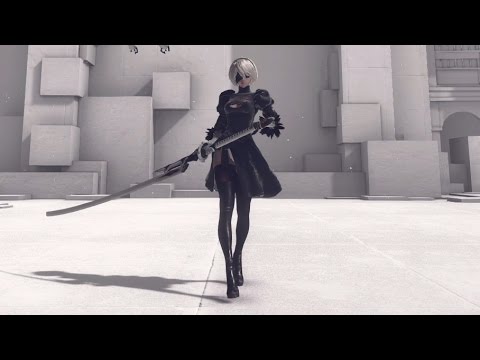 Nier Automata 2b Animation Moveset Youtube Darknessfx Gamedev Dfx Lv