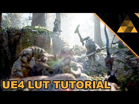 How to use LUT Maps for Color Grading in Unreal Engine 4 Tutorial