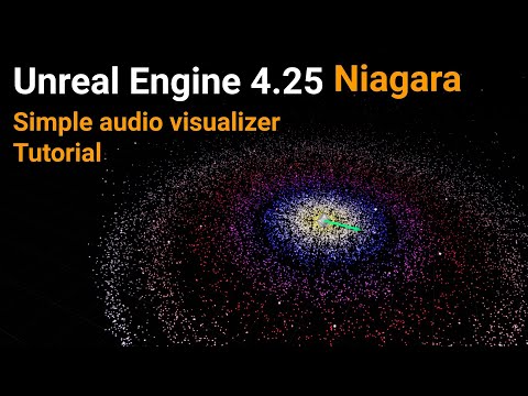 Unreal Engine 4 25 Niagara Tutorial Simple audio visualizer