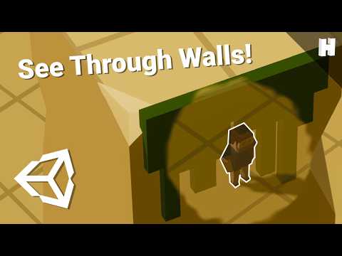 See Through Wall Shader - Unity Shader Graph Tutorial