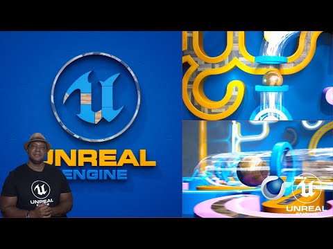 How I created the GEOMETRIC Unreal Engine Logo Animation #EpicPartner