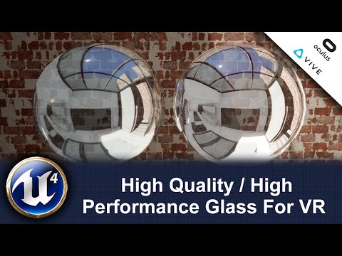 High-Performance VR Glass - UE4