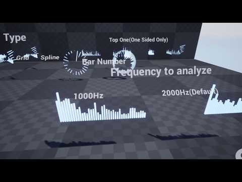 UE4 Sound Visualizer sample project　(download link)