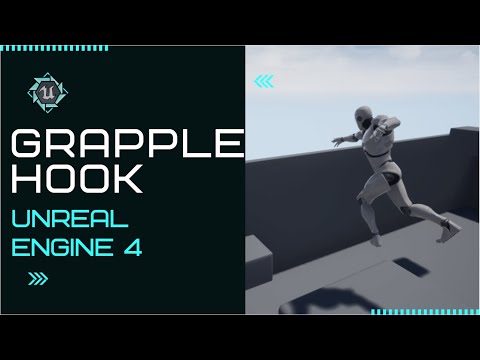 Advanced Grapple Hook System - Using Unreal Engine 4 (Sekiro Style)