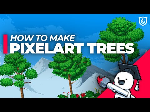How to make Pixelart Trees