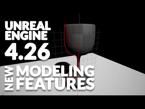 Unreal Engine 4.26 - Poly Modeling Just Got Better!