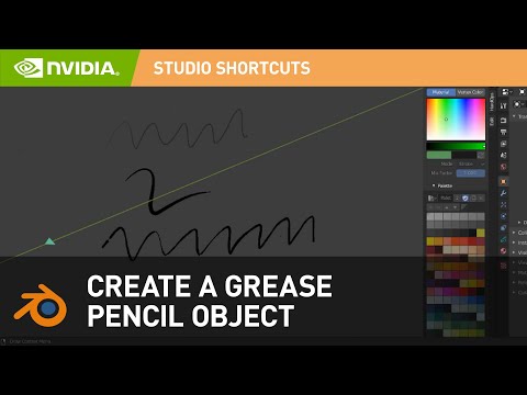 How to Create a Grease Pencil Object in Blender