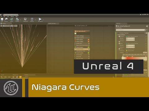 UE4 - Niagara Curves