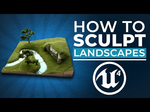 How to Sculpt Landscapes With Unreal Engine 4