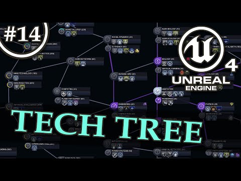 Tech Tree, Skill Tree - Unreal Engine 4 Tutorial - 1/2