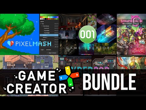 MASSIVE Game Creator Bundle (Includes 001 Game Engine &amp; PixelMash)