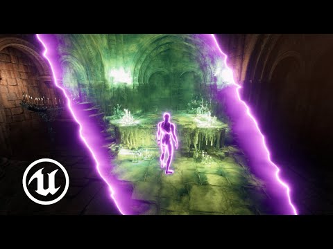 Unreal Engine 5 - Ghost World Postprocess Effect