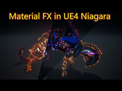 Material FX in UE4 Niagara | Download Project Files