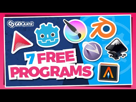 The 7 Programs I Use to Make Games: Free and Open-Source